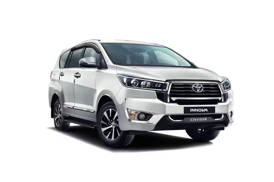 Toyota Innova Crysta GX+ taxi for hire in Noida