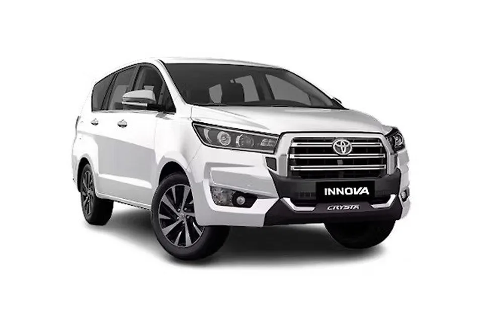 Toyota Innova Crysta ZX taxi for hire in Noida